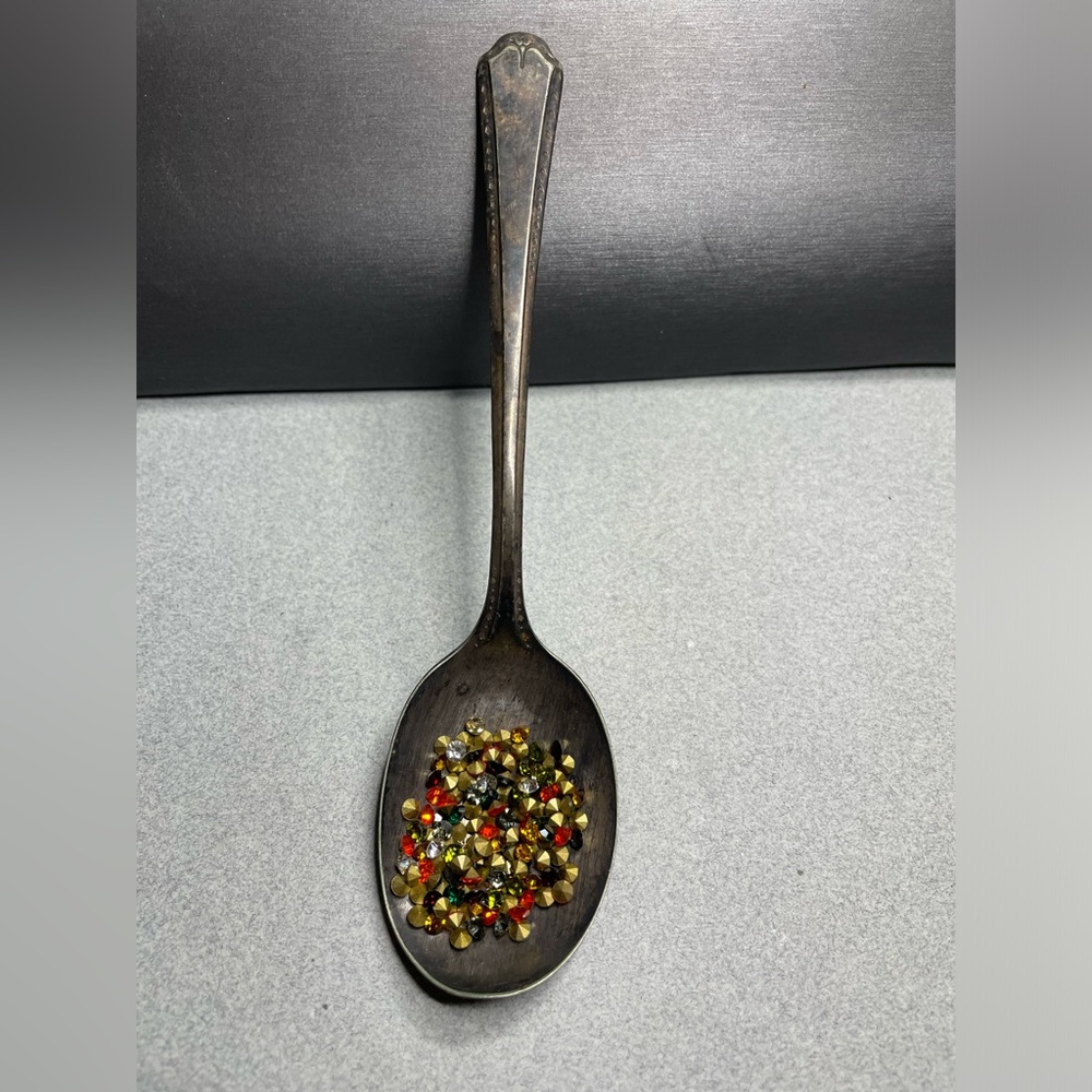 Tudor Plate Oneida Community Large Deep Spoon Algonquin 1923 Great For Pictures